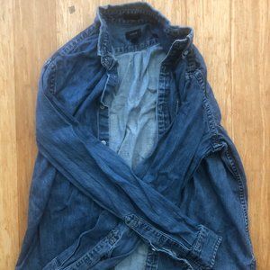 J Crew Slim Fit Denim Shirt